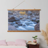 Der Fluss Rocky River Wandteppich Mit Holzrahmen (Schlafzimmer)