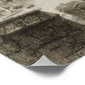 Der Fluss Shannon und Limerick Poster (Ecke)