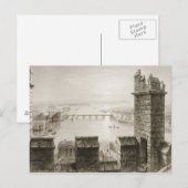 Der Fluss Shannon und Limerick Postkarte (Vorne/Hinten)