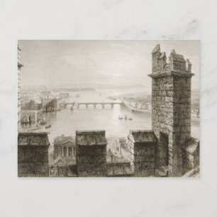 Der Fluss Shannon und Limerick Postkarte