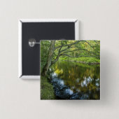 Der Fluss Taunton in Bridgewater, Button (Vorne & Hinten)