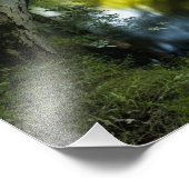 Der Fluss Taunton in Bridgewater, Fotodruck (Ecke)