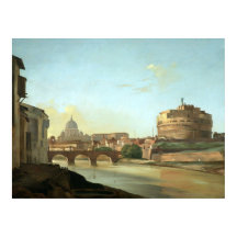 Der Fluss Tiber bei Castel Sant'Angelo