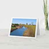 Der Fluss Turia in Riba-roja de Túria, Spanien Karte (Vorderseite)