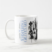Der flüsternde Friedhof Kaffeetasse (Links)