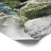 Der Fly Fisherman als Gemälde Fotodruck (Ecke)