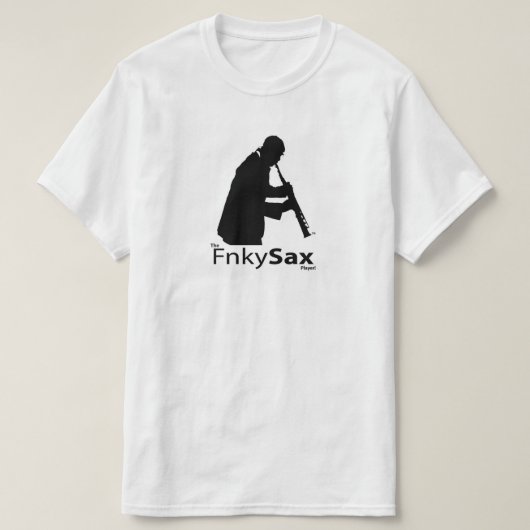 Der FnkySax Player-T - Shirt (Design vorne)