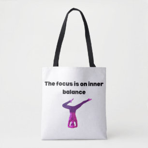 Der Fokus liegt auf der inneren Balance Tasche