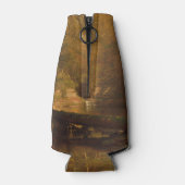 Der Forellenpool (1870) Artwork - Flasche Cooler Flaschenkühler (Rückseite)