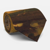 Der Forellenpool (1870) Artwork - Neck Tie Krawatte (Gerollt)