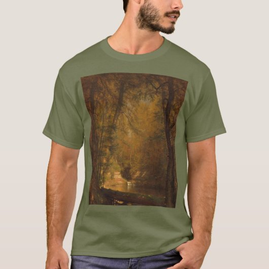 Der Forellenpool (1870) Artwork - T - Shirt (Vorderseite)
