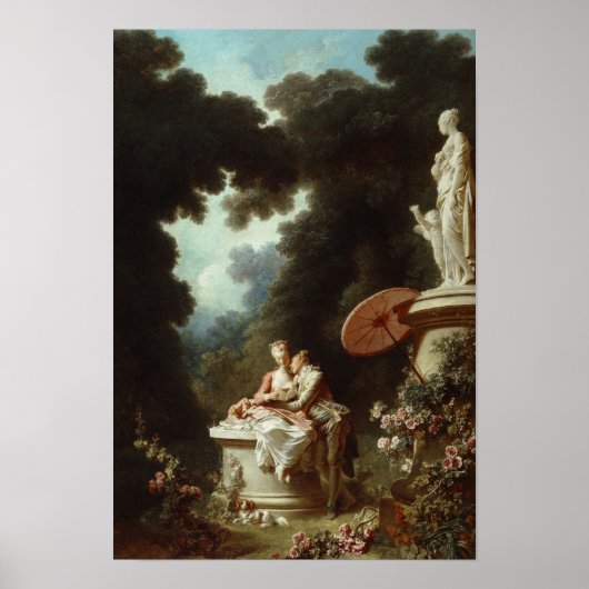 Der Fortschritt der Liebe - Fragonard-Serie Poster (Vorne)