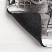 Der Fortschritt des Jahrhunderts Mousepad (Ecke)