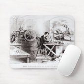 Der Fortschritt des Jahrhunderts Mousepad (Mit Mouse)
