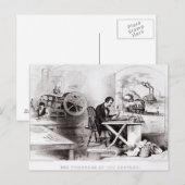 Der Fortschritt des Jahrhunderts Postkarte (Vorne/Hinten)