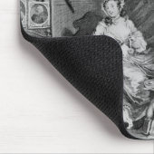 Der Fortschritt eines Harlots Mousepad (Ecke)