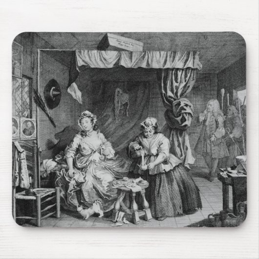 Der Fortschritt eines Harlots Mousepad (Vorne)