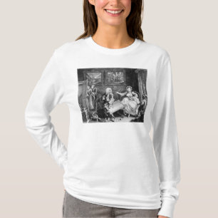 Der Fortschritt eines Harlots, Platte II, Streite T-Shirt