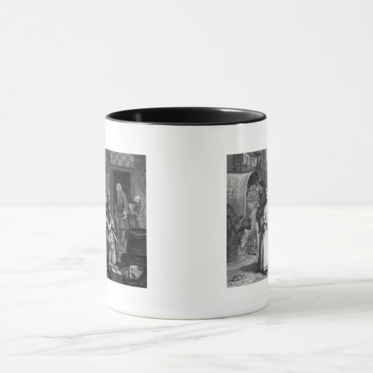 Der Fortschritt eines Harlots Tasse (Zentrum)