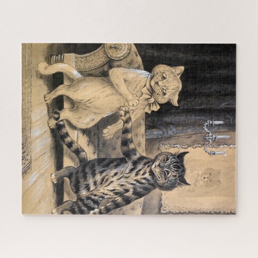 Der Fortschritt von Louis Wain Puzzle (Horizontal)