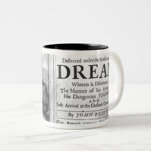 Der Fortschritte des Pilgers Zweifarbige Tasse (VorderseiteRechts)