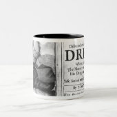 Der Fortschritte des Pilgers Zweifarbige Tasse (Mittel)