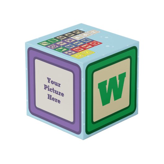 Der Foto-Cube für Future Chemist Würfel (Vorderseite Schrägansicht)