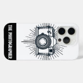 Der Fotograf Minimal Tarot Style Fotografy Case-Mate iPhone Hülle (Rückseite (Horizontal))