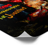 Der Fotograf mit dem Ursprung in Bizarre Poster (Ecke)