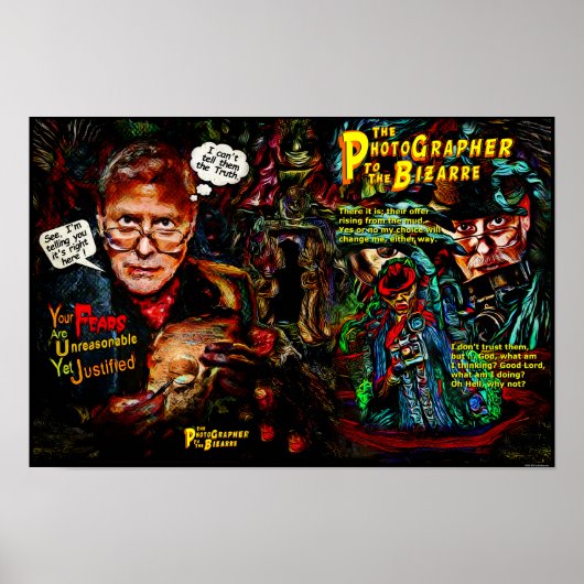 Der Fotograf mit dem Ursprung in Bizarre Poster (Vorne)