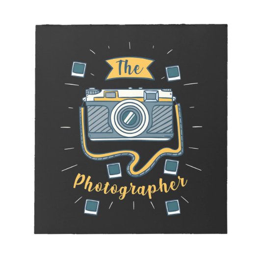 Der Fotograf Notizblock (Vorderseite)