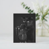 Der Fotograf - Postkarte (Stehend Vorderseite)