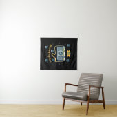 Der Fotograf Wandteppich (Beispiel (Horizontal))