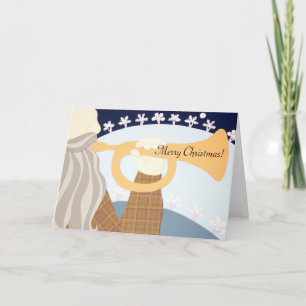 Der Fox, frohe Weihnachten! Feiertagskarte