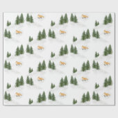 Der Fox Geschenkpapier (Flach)