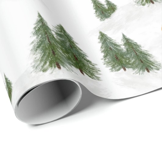 Der Fox Geschenkpapier (Rolleneckpunkt)