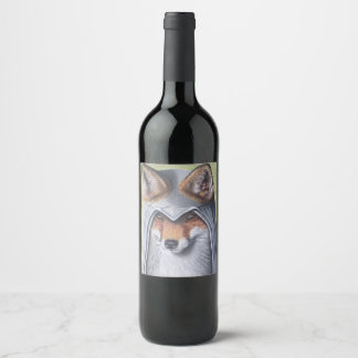 Der Foxy-Assassin Weinetikett