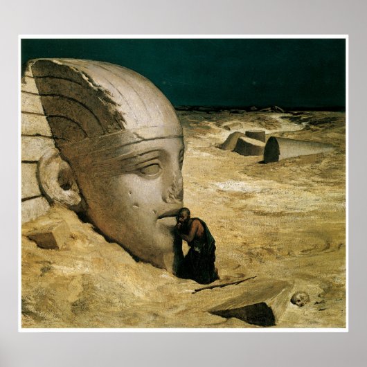 Der Fragesteller der Sphinx Poster (Vorne)