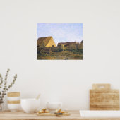 Der französische Bauernhof von Charles-François Da Poster (Küche)