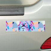 Der französische Bulldog Autoaufkleber (Auf Auto)