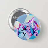 Der französische Bulldog Button (Vorne & Hinten)
