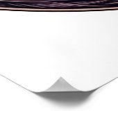 Der französische Bulldog, der Begleithund Poster (Ecke)