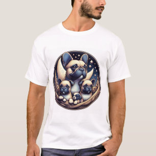 Der französische Bulldog, der Begleithund T-Shirt