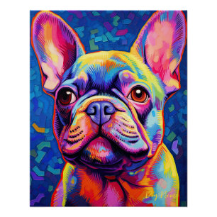 Der französische Bulldog-Hund 2004 - Zetton Ziana Poster
