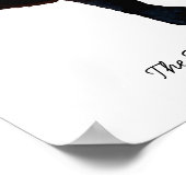 Der französische Bulldog Poster (Ecke)