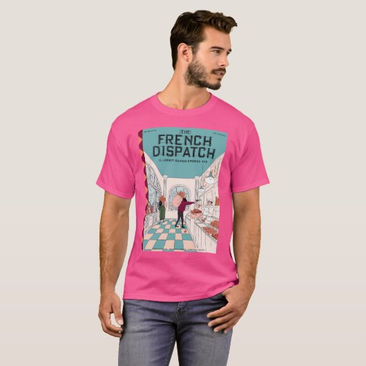 Der französische Dispatch Robbery T-Shirt (Vorne ganz)