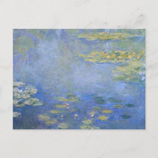 Der französische Impressionismus Claude Monet Wass Postkarte (Vorderseite)