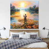 Der französische Impressionismus Leinwanddruck (Insitu (Schlafzimmer))