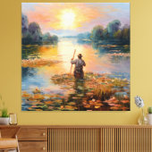 Der französische Impressionismus Leinwanddruck (Insitu (Wohnzimmer))