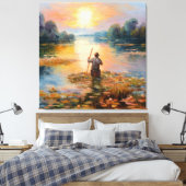 Der französische Impressionismus Leinwanddruck (Insitu (Schlafzimmer))